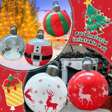 Boxtoday 55cm Inflatable Ball Eye-Catching Pvc Inflatable Xmas Decoration Vibrant Giant Ball for New Year