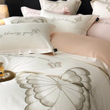 Boxtoday Long staple cotton bed linen Embroidered Comforter bedding set stitch bed cover set quilt duvet cover bed sheets set Pillow case