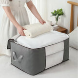 Boxtoday 6pcs/set Clothes Storage Bags Upgraded Foldable Fabric Storage Bags Storage Containers For Organizing Bedroom