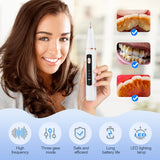 Boxtoday Ultrasonic Dental Scaler Oral Care Tartar Removal Calculus Remover Tooth Stain Cleaner LED Light Tooth Whitening Tools Household