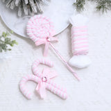 Boxtoday Pink Christmas Ornaments Artistic Decorative Eye-Catching Pendants Intricate Hanging Ornaments for Home Decor