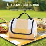 Boxtoday Picnic Mat Thickened Waterproof Beach Blanket Camping Tent Grassland Mat Outdoor Camping Floor Mat Sleeping Pad