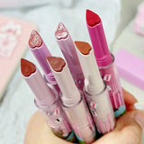 Boxtoday Moisturizing Jelly Mirror Lipstick Waterproof Lasting Clear Heart-shaped Solid Lip Gloss Pen Non-stick Cup Lips Tint Makeup