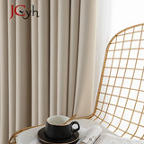 Boxtoday Modern Hall Blackout Curtains for Living Room Girl Bedroom Long Curtain for Windows Ready-made Cortinas Rideaux High-shading 90%