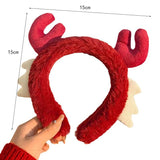 Boxtoday Red Makeup Band Fun Plush Adorable Photo Prop Novelty Wash Headband for Party