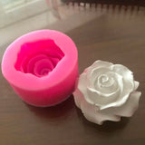 Boxtoday Flower Bloom Rose Shape Silicone Fondant Soap 3D Cake Mold Cupcake Jelly Candy Chocolate Decoration Baking Tool Moulds