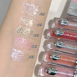 Boxtoday Highlight Eyeshadow Liquid Glitter Sequins Clear Eyeshadow Shiny Long-lasting Waterproof Ballet Style Korean Girl New Eye Makeup