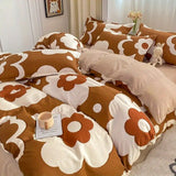 Boxtoday Duvet Cover Set No Filler Flat Sheet Pillowcases Boys Girls Cute Twin Queen Size Ins Spring New Bedding Linen