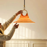 Boxtoday Modern Pendant Lights Nordic Bedroom Bedside Orange Hanging Lamp for Dining Room Suspension Droplight Indoor Lighting Decor