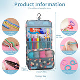 Boxtoday Knitting Crochet Hook Set Home Use Sewing Tool DIY Craft Crochet Knit Markers Needles Tools Weaving Accessories With Bag