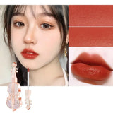 Boxtoday Luxury Classical Violin Lip Glaze 6 Color Matte Sexy Red Velvet Silky Lip Gloss Long Lasting Waterproof Moisturizer Lip Makeup