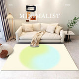 Boxtoday Living Room Sofa Coffee Table Carpet Home Nordic Solid Color Gradient Bedroom Carpets Cloakroom Dresser Rug Kitchen Bathroom Mat