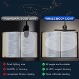 Boxtoday 14 LED Clip On Book Light 3 Colors 8 Brightness Usb Rechargeable Night Light Portable Reading Light Book Lamp Mini Desk Lamp