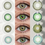 Boxtoday 1 Pair Colored Contact Lenses Natural Eye Lenses Green Eye  Blue Lenses Yearly Beauty Cosmetic Brown Contacts Eye