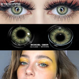 Boxtoday Natural Color Contacts Lenses for eyes RICHGIRL Blue Lense Brown Eyes Contacts Pupils Fashion DIAMOND Gray Lense Yearly