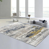 Boxtoday Creative Abstract Carpet Artistic Dyeing Living Room Large Size Carpets Comfortable Soft Bedroom Rug Luxurious Customizable Rugs