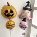 Boxtoday Halloween Pumpkin Witch Ghost Balloons Decoration Horror Foil Balloon Bat Globos Halloween Party Supplies Inflatable Kid Toys