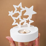 Boxtoday Star Candle Holder Silicone Mold DIY Stars Ornaments Making Plaster Concrete Resin Candlestick Molds Home Decor Craft Gifts