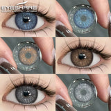 Boxtoday 1pair Colored Pupils for Eyes Green Eye Color Lenses Brown Natural Blue Eye Lenses High Quality Gray Lenses Soft Pupils