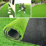 Boxtoday Artificial Grass Turf Runner Rug Synthetic Grass Pet Carpet 0.5" Pile Height for Outside Patio Garden Lawn Balcony Landscape Dog