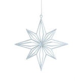 Boxtoday Acrylic Pendant Intricate Glitter Bow Hangings Elegant Snowflake for Window