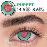 Boxtoday 1Pair Anime Contact Lenses For Eyes Chainsaw Man Cosplay Makima Makeup Accessories Pupils Eye Contact Lens