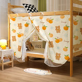 Boxtoday mosquito net bed curtain set All-in-one suit Student dormitory Lower berth