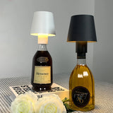 Boxtoday LED Wine Bottle Lamp Head Table Lamp Removable and Removable Portable Charging Decoration for Bar Cafe Atmosphere Night Light