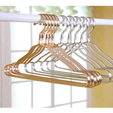 Boxtoday 5/10pcs Aluminum Alloy Clothing Hanger Golden Durable Domestic Coat   Supplies Organizer Adult Children  Hanging