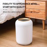 Boxtoday Small Bathroom Can - 9.5L/Garbage Bin,Trashcan, Plastic Wastebasket for Kitchen/Bedroom/Office/Dorm