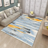 Boxtoday Nordic Style Living Room Carpet Indoor Gilt Abstract Square Floor Mat Printed Sofa Coffee Table Rug Home Decoration Washable Mat