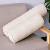 Boxtoday Long Pillow Inner Round Body Cushion Pad Rectangular Sleep Nap Pillow Imitation Cotton Linen Cushion Home Bedroom Accessories