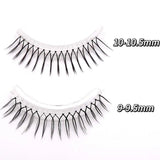 Boxtoday Korean U-shaped False Eyelashes Zhang Yuanying False Eyelashes Natural Wispy Soft V Shaped Lash Extension Comic Eye Clear Band