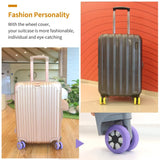 Boxtoday 2-12pcs New Luggage Wheels Protector Silicone Wheels Caster Shoes Travel Luggage Suitcase Reduce Noise Wheels Cover Accessories