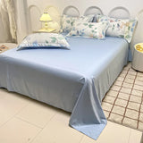 Boxtoday 2024 Satin Bedding Set Rayon Duvet Cover Set Single Double Queen King Size Bedding Kit designer Summer Ice Satin Bed Linen Set