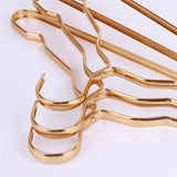 Boxtoday 5/10pcs Aluminum Alloy Clothing Hanger Golden Durable Domestic Coat   Supplies Organizer Adult Children  Hanging