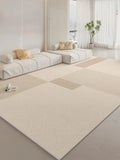 Boxtoday Cream Easy Clean Living Room Carpets Artistic Lines Comfortable Bedroom Rugs Luxury Modern Home Decoration Carpet Minimalist Rug