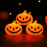 Boxtoday 3Pcs Halloween Pumpkin LED Night Light Haunted House Horror Props Halloween Party Home Indoor Decoration Supplies Kids Favors