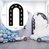 Boxtoday Hollow Out Open Space Arch Backdrop for Wedding Event Baby Shower Birthday Christmas Party Background Backdrops