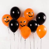 Boxtoday 10pcs/Set Scary Halloween Decoration 12inch Pumpkin Ghost Spider Latex Balloons Halloween Birthday Party Supply Kids Toys Globos