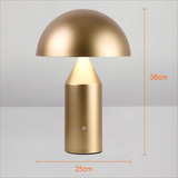 Boxtoday Portable table lamp mushroom lamp rechargeable led touch switch night light dining room bedroom bedside lamp