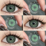 Boxtoday 1pair Colored Pupils for Eyes Green Eye Color Lenses Brown Natural Blue Eye Lenses High Quality Gray Lenses Soft Pupils