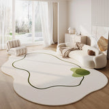 Boxtoday Irregular Lines Minimalist Carpet Artistic Creative Stripes Living Room Carpet Large Size Easy Clean Rug Comfortable Bedroom Rug