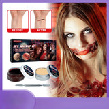 Boxtoday Halloween Skin Wax Plasma Makeup Set Scar Makeup Horror Atmosphere Party Make up Props Fake Blood Cosplay Makeup