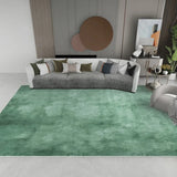 Boxtoday Nordic Living Room Carpet Solid Color Sofa Coffee Table Carpets Light Luxury Dark Green Bedroom Bedside Rug Study Hallway Rugs