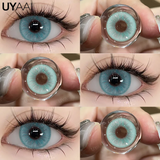 Boxtoday 2024 New Pink Color Contact Lenses for Eyes Blue Pupils Korean Fashion Colorcon Brown Natural Colored Lenses Gray Lens