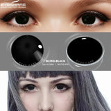 Boxtoday Cosplay Contact Lenses for Eyes Anime Cosplay Colored Lenses Black Blue Multicolored Lenses Contact Lens Beauty Makeup