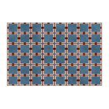 Boxtoday Plaid Retro Carpet Living Room Large Area Study Bedroom Bedside Soft Floor Mat Room Leisure Area Coffee Table Rug