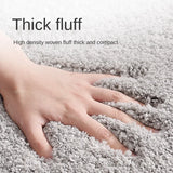 Boxtoday Super Thick Fluff Fiber Bath Mats Home Absorbent Floor Mat for Bathroom Door Thicken Soft Rug Non-slip Doormat Shower Room Mat