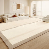 Boxtoday Cream Abstract Luxurious Striped Carpet Artistic Creative Living Room Carpets Large Size Balcony Rug Easy To Clean Bedroom Rugs